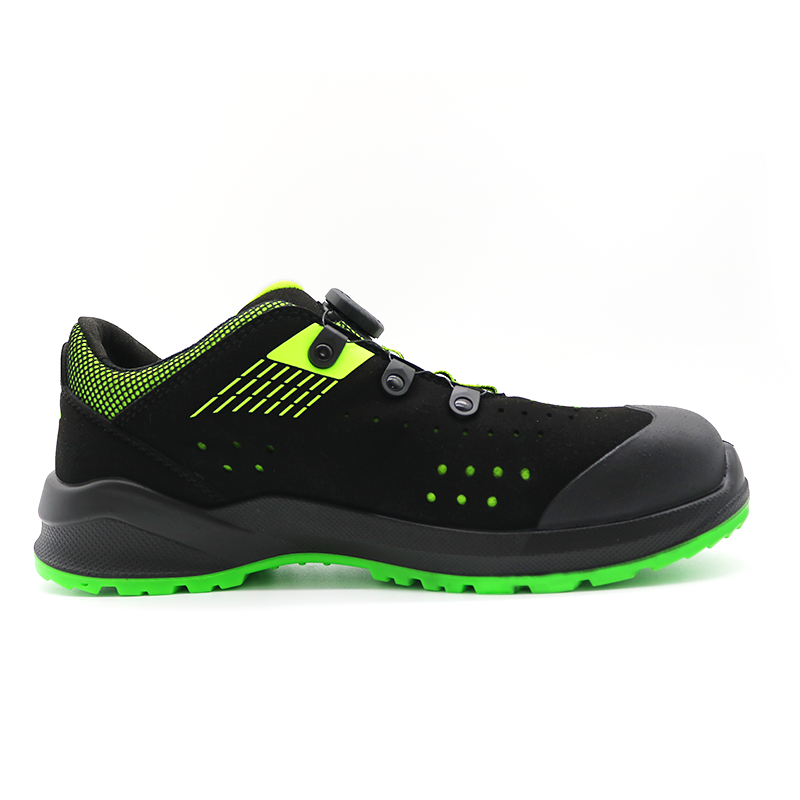 Fast Lacing System Sport Safety Shoes with Composite Toe