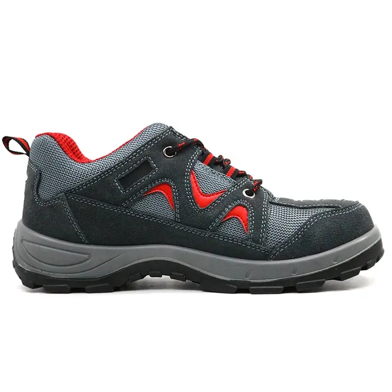 Steel Toe Anti Puncture Suede Safety Shoes Cheap