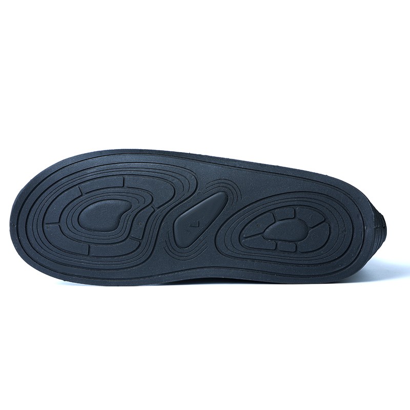 Black Waterproof Motorcycle PVC Knee High Rain Shoes Cover With Zipper