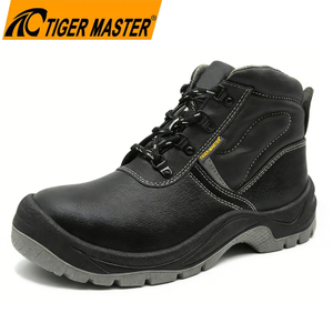 Non-slip Wide Steel Toe Safety Boots for Construction