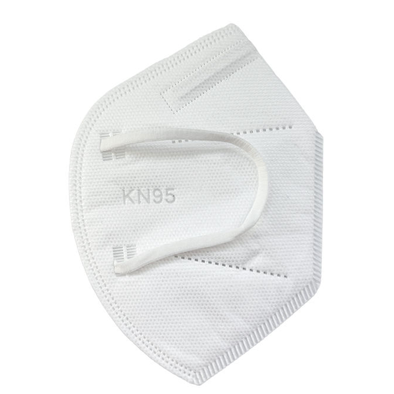 KN95 Non-woven Disposable Dust Face Mask Black