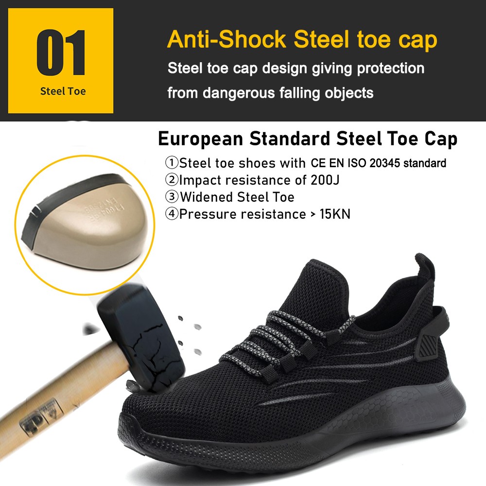 Steel Toe Anti Puncture Work Shoes Safety