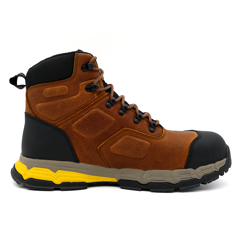 High Qualities Waterproof Safety Shoes with Fiberglass Toe