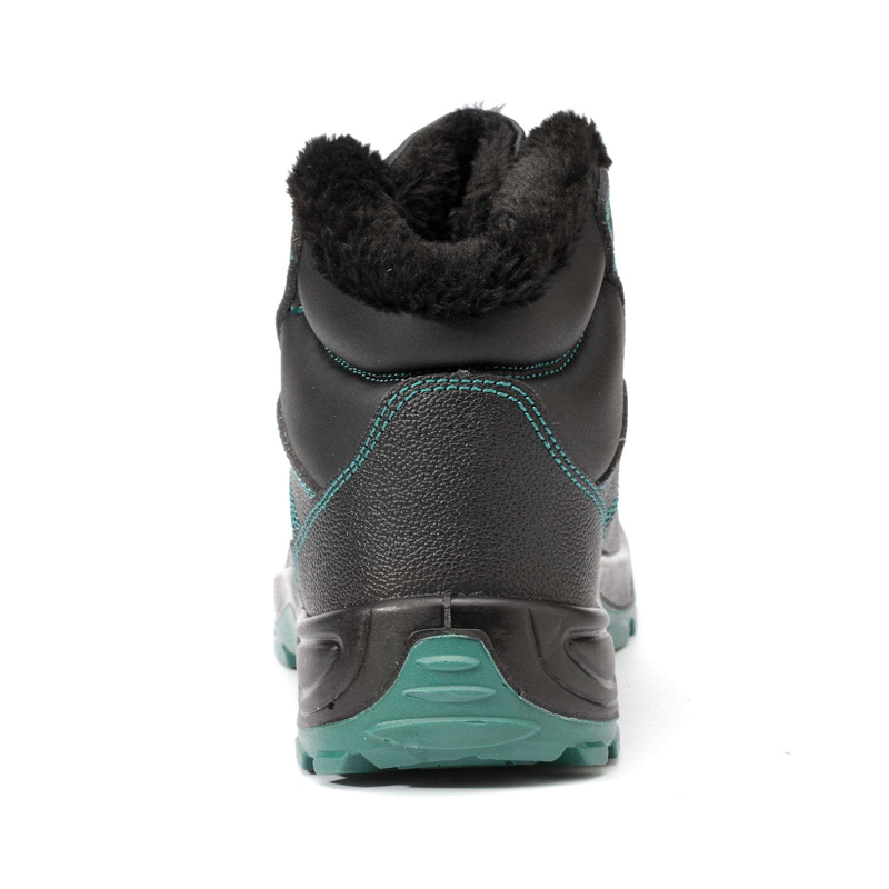 Non-slip Wide Steel Toe Winter Safety Boots for Men Anti-cold