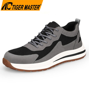 Anti-slip Steel Toe Warehouse Work Shoes for Men