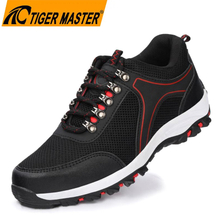Steel Toe Industrial Work Shoes Rubber Sole