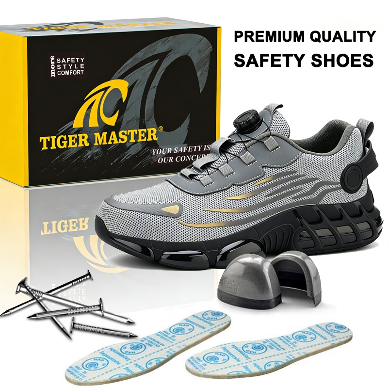 OEM Steel Toe Fashion Sports Safety Shoes for Men Women