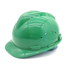 V-guard Cheap Green HDPE Hard Hat Safety Helmet
