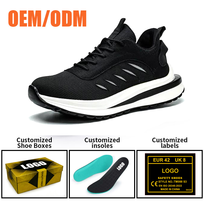 Steel Toe Warehouse Work Safety Shoes for Men