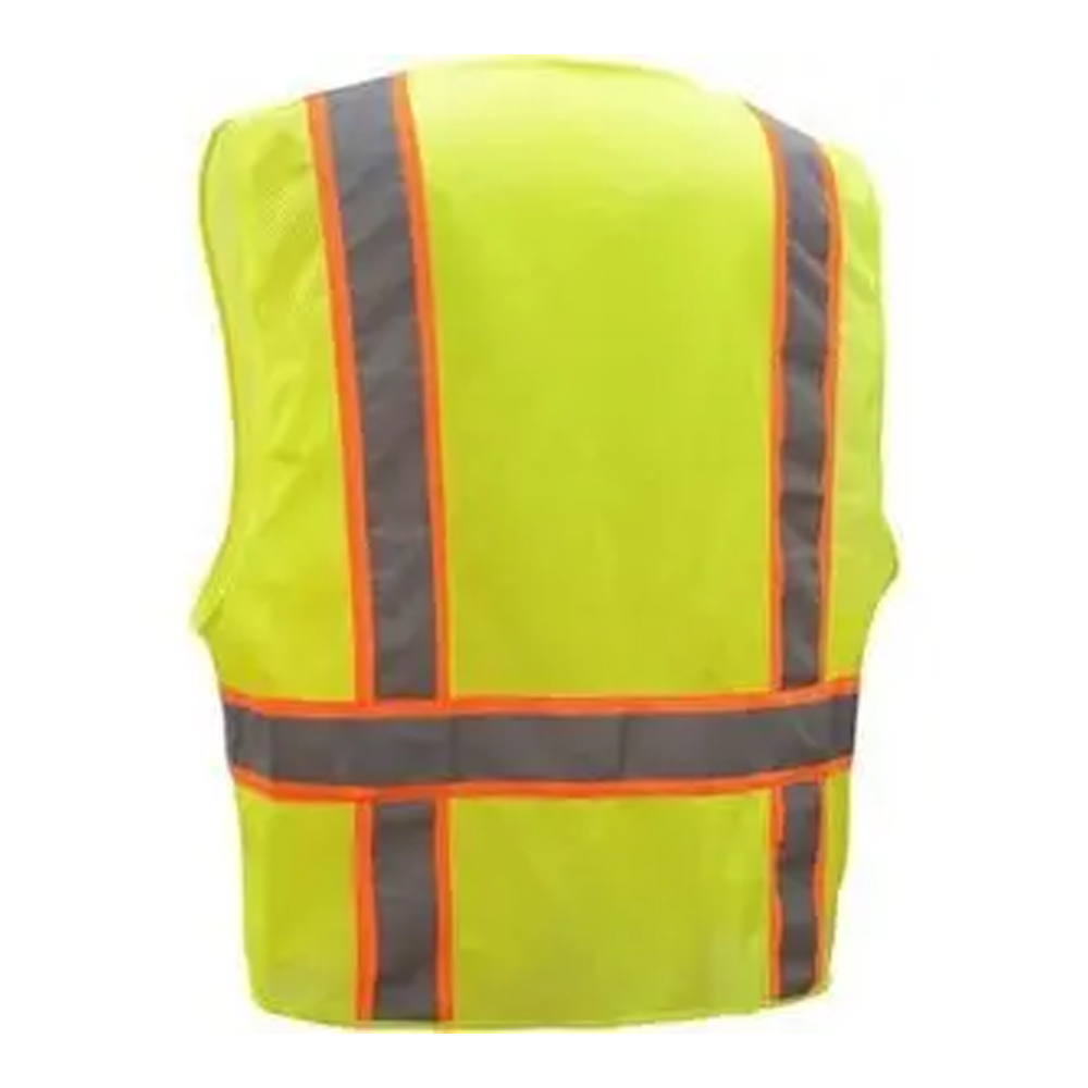 Multiple Pockets High Visibility Reflective Mesh Safety Vest
