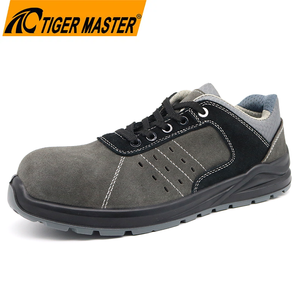 Fiberglass Toe Anti Puncture Safety Shoes for Men Metal Free