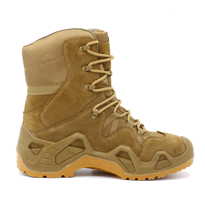 Anti-slip Suede Leather Outdoor Hiking Climbing Boots