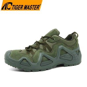 Anti-slip Green Suede Outdoor Hiking Climbing Shoes