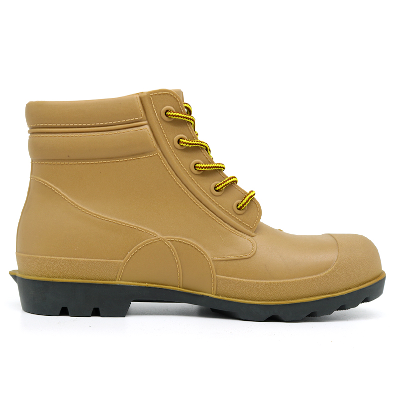 Waterproof PVC Safety Rain Shoes with Steel Toe