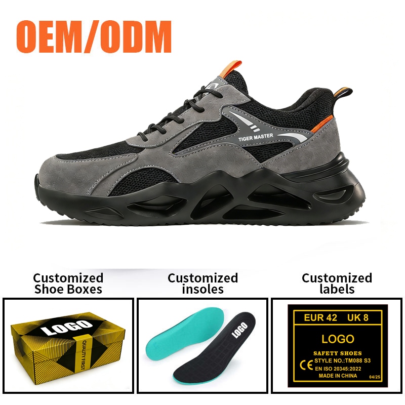 Steel Toe Comfort Sport Safety Shoes for Men