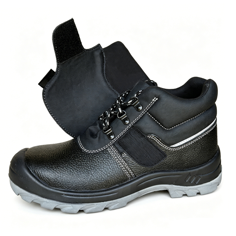 Steel Toe Leather Welding Safety Shoes for Steel Industry