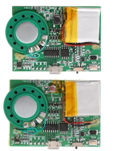 Mini Pre-recorded Light Sensor Activated Sound Voice Music Chip Module With Motion Sensor for Gift Box