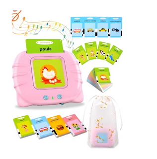 224 112 Pcs Baby Cards Early Education Device Smart Flash Card Speaker Toys Child Voice Learning Card Machine for Kids Science