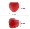 60 Second Heart Shape Voice Recorder Multi-Message Voice Recorder Record Custom Messages for Plush Toy Stuffed Bear Toy Baby