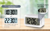 2025 LCD Digital Display Clock Children and Students Luminous Small Alarm Clock the Elderly Lazy Automatic Wake-up Call Clock