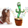 Cute Soft Dancing Cactus Toy 120 Songs Singing Talking Electric Dancing Cactus Stuffed Toy for Kids Baby Music Plush Toys