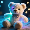 Hot Sell Customized Stuffed Creative Light Up LED Colorful Glowing Bear Stuffed Animal Plush Toy Gift Bear With Led
