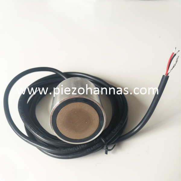 Medición de profundidad de transductor ultrasónico de 80 KHz para sensor de nivel de líquido