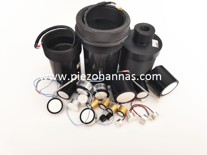 Transductores ultras&oacute;nicos piezoel&eacute;ctricos de 1MHz para medidor de flujo ultras&oacute;nico