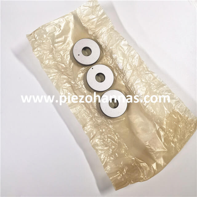 Atuadores piezoelétricos de anel piezoelétrico de alta frequência para equipamentos odontológicos e de limpeza ultrassônicos