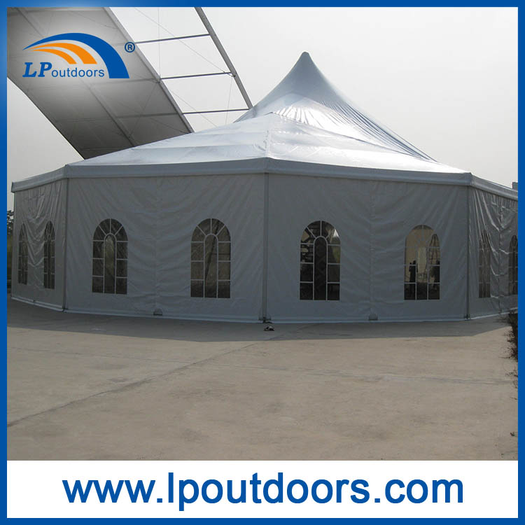 Многосторонняя многоугольная шестиугольная восьмиугольная комбинированная палатка неправильной формы для вечеринки на открытом воздухе, ресторана, общественного питания
