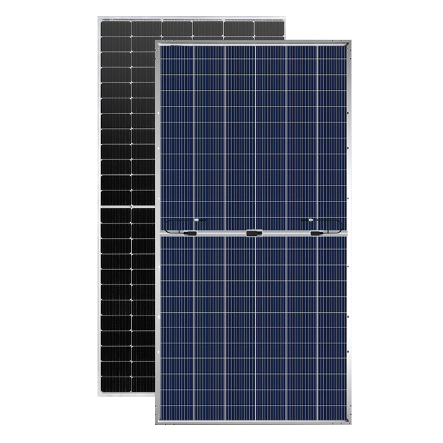24V-48V أحادي البلورية المزدوجة الزجاج PV PV لوحدة التثبيت PV Solar PV لمحطة الطاقة CARAVAN 550W