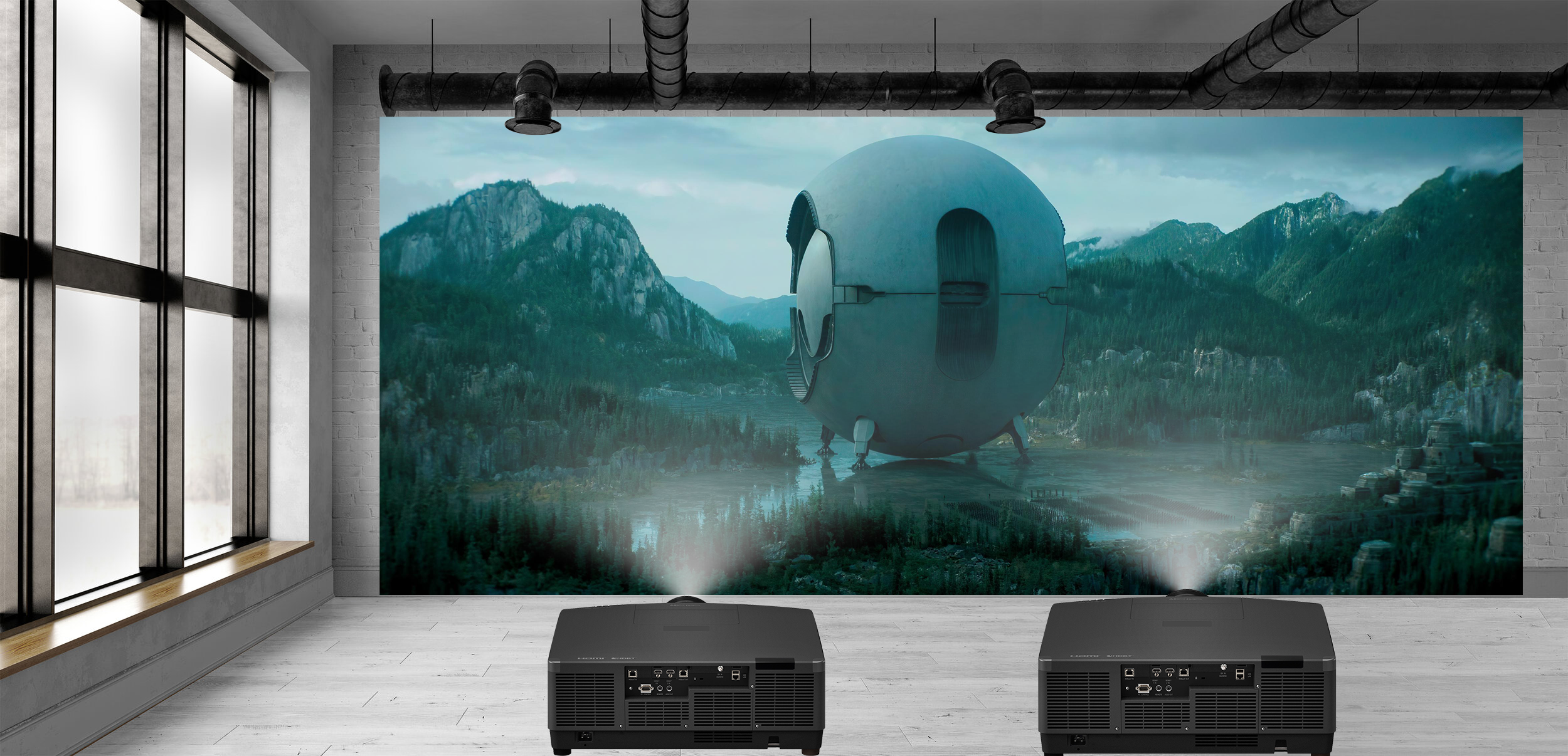 SMX 20000 Lumen Laser Projector 3D mapping Edge Blending