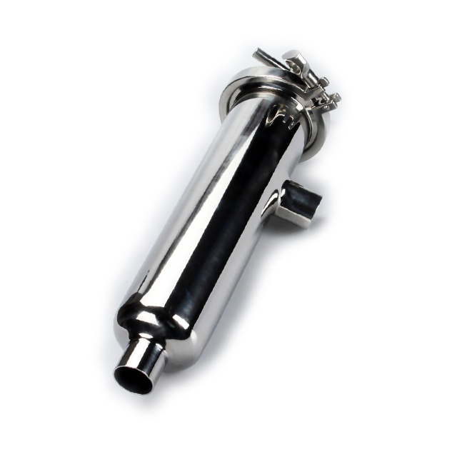 Санитарный сетчатый фильтр типа Y с зажимом из нержавеющей стали