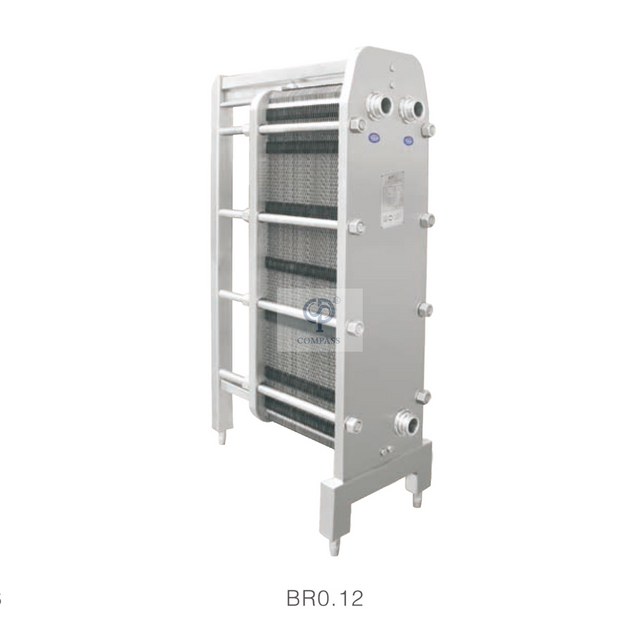 Одноступенчатый пластинчатый теплообменник из нержавеющей стали Xusheng SS304 316L 