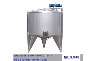 Смесительный бак-гомогенизатор из нержавеющей стали с рубашкой для нагрева и охлаждения на 500 л с лопастным насосом и эмульгирующим насосом