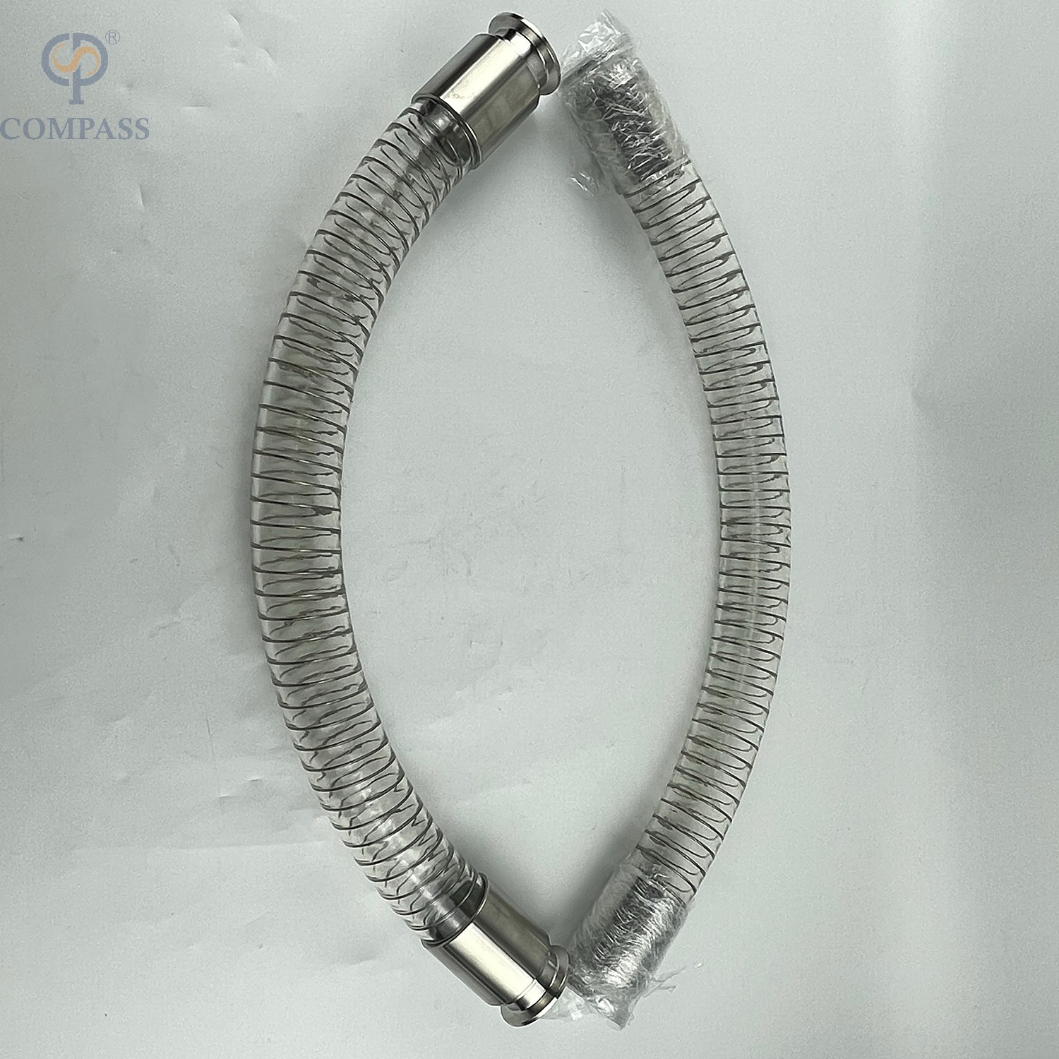 ПРОЗРАЧНЫЙ СПИРАЛЬНЫЙ ШЛАНГ ПИЩЕВОГО КЛАССА 1,5-24 ДЮЙМА