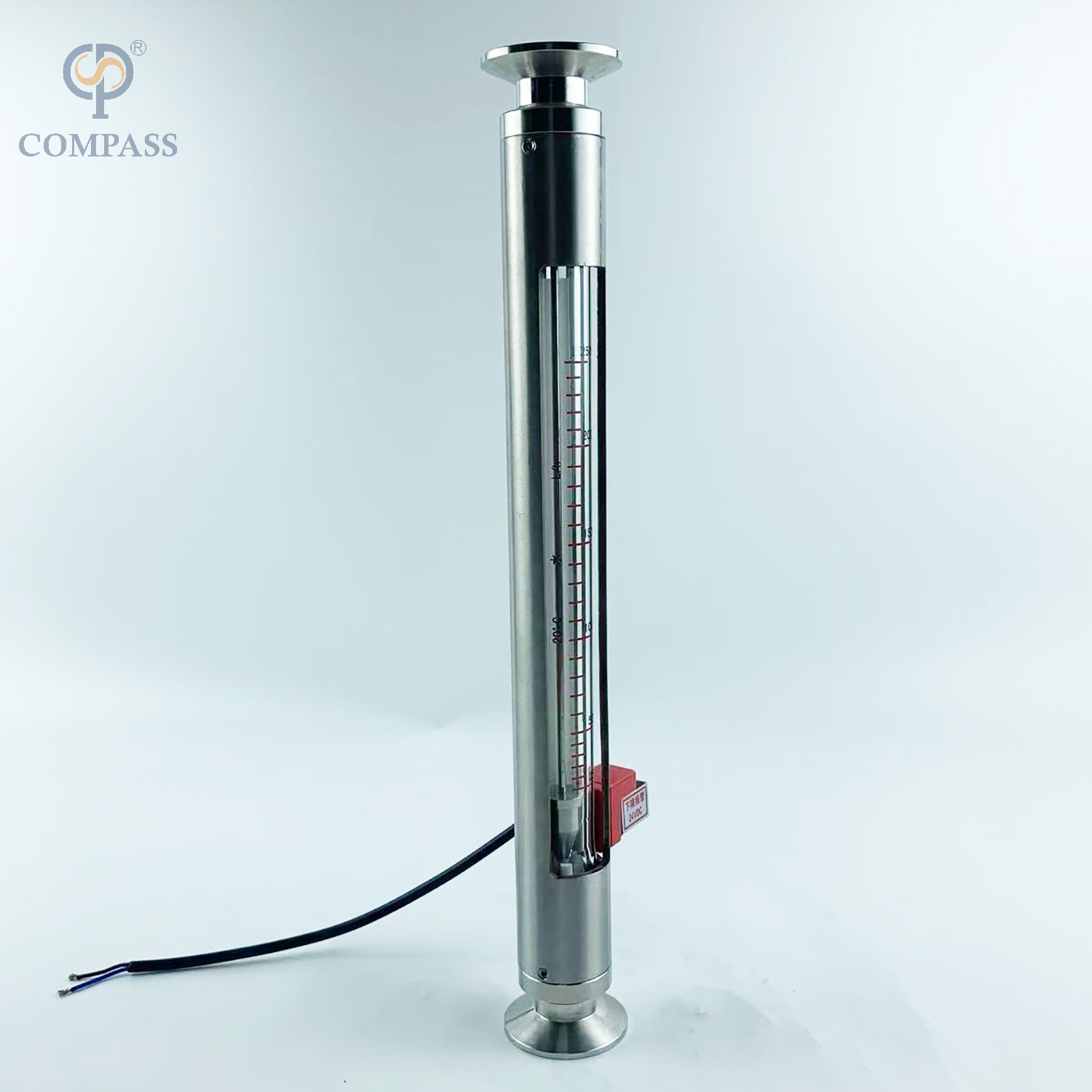 Санитарные стеклянные трубки Rotemeter SS304/расходомер стеклянного ротора с сигнализацией