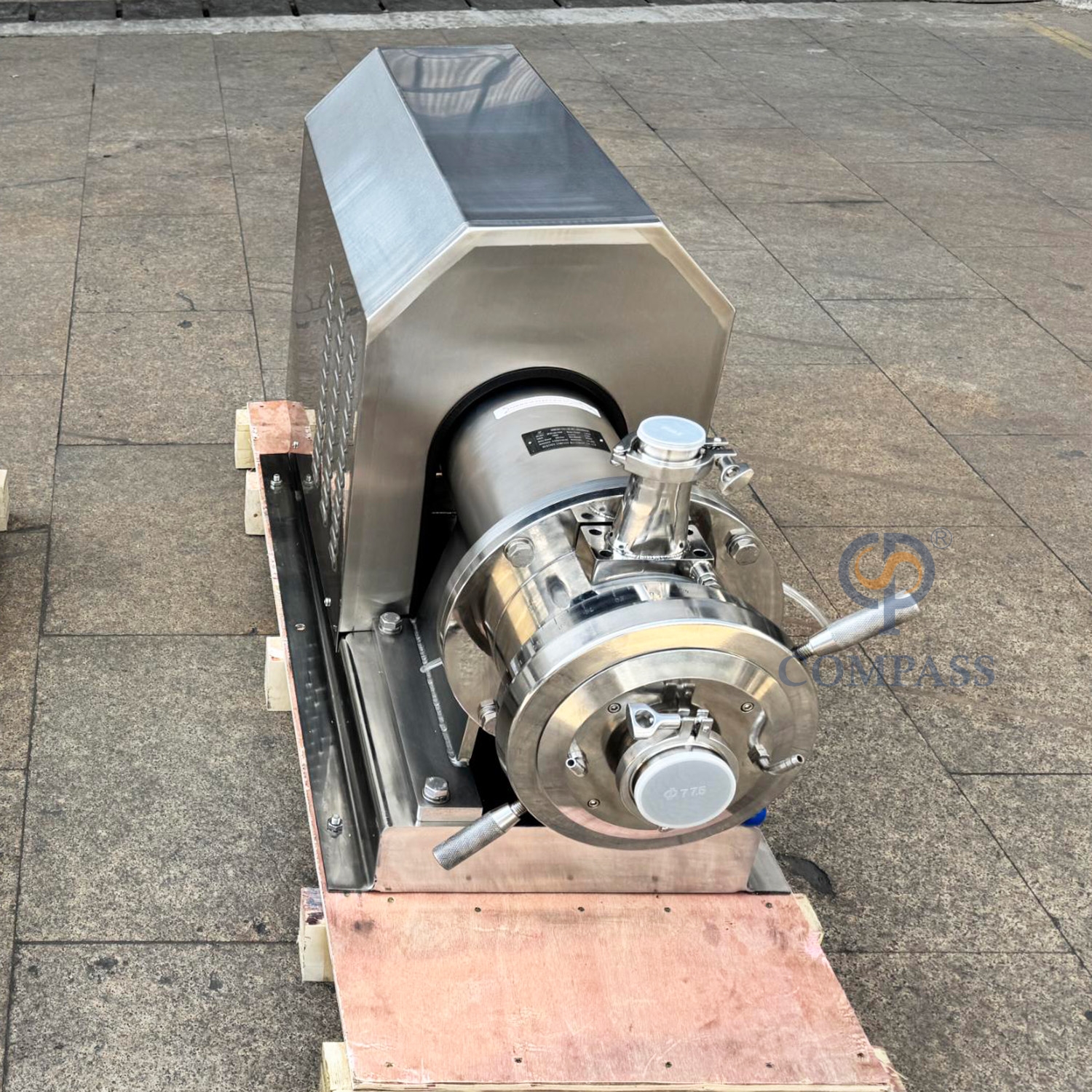 Коллоидная мельница трубопровода модели SS304 11KW JM-W с двойным уплотнением машины