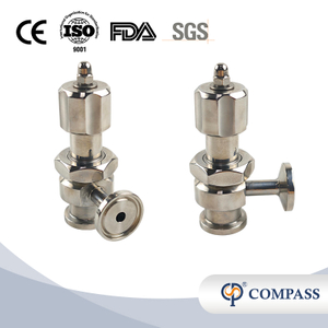 DN8 Пищевые клапаны SS316L SS316L SS316L Клапаны асептического зажима