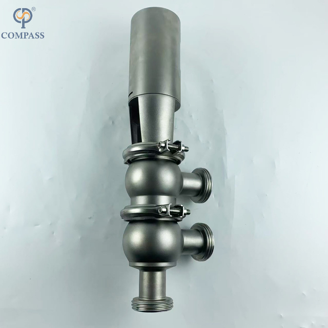 SS316LSMS 21 МОДЕЛЬ ПНЕВМАТИЧЕСКИЙ ПЕРЕХОДНОЙ КЛАПАН С РЕЗЬБОЙ