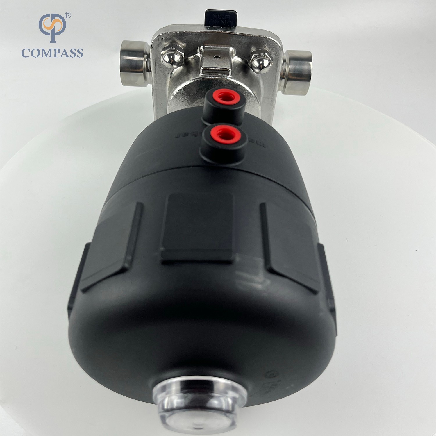 G 1 'SS316L G Женская нагрузка с прямой диафрагмой с пластиковой пневматической головкой