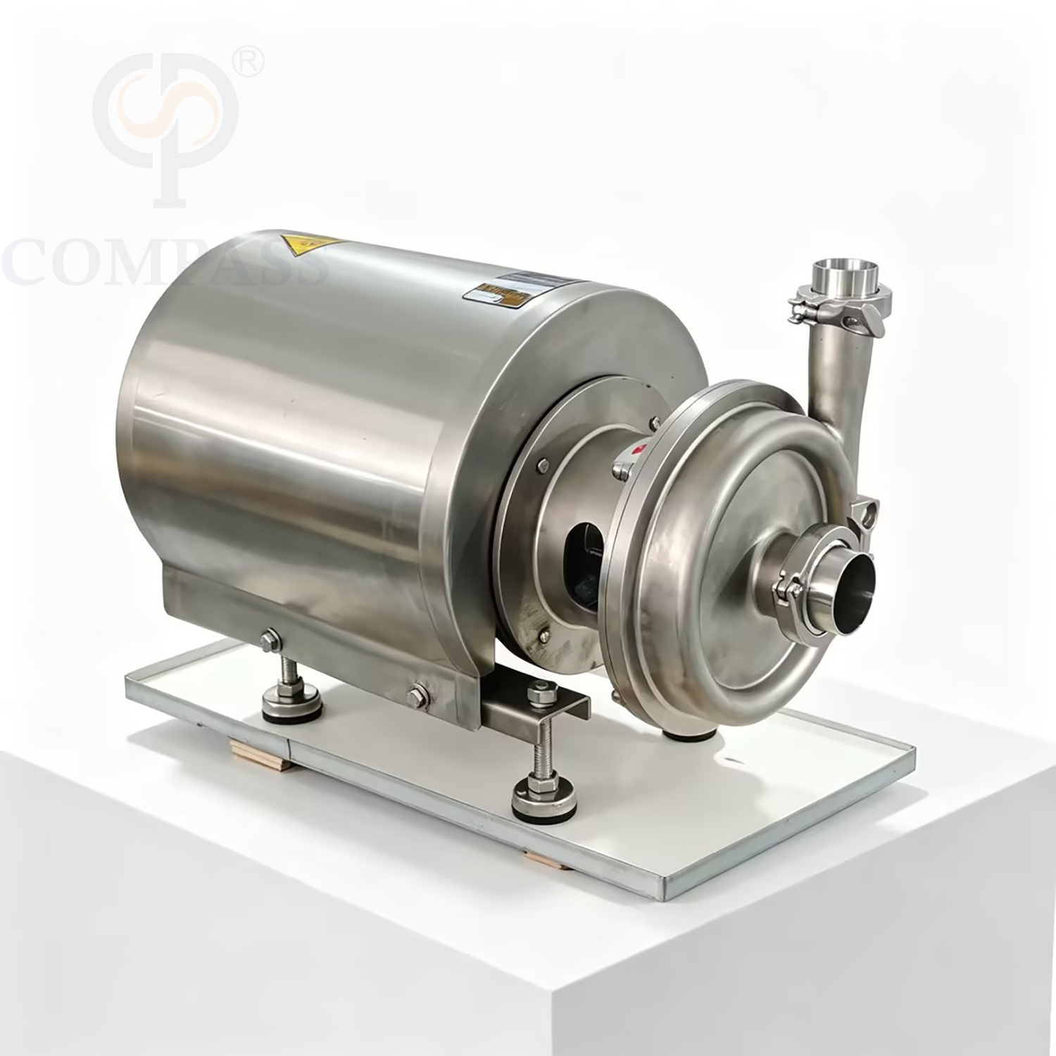 KSCP-10T-24M-2.2KW Санитарно-гигиенический пищевой центробежный насос SS304 OEM 415V с круглой защитной крышкой двигателя