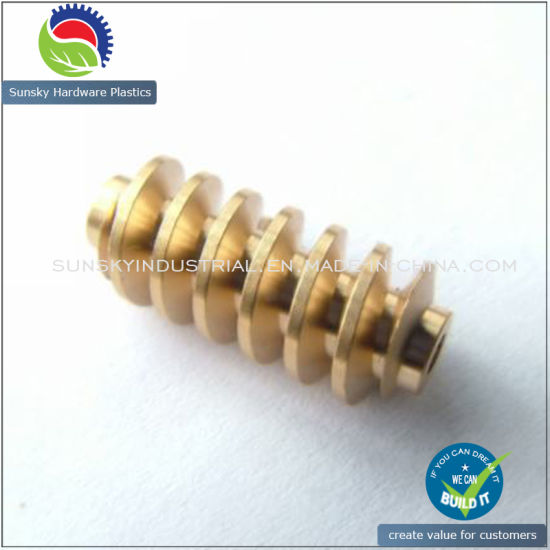 High Precision Micro/Mini Worm Gear, DC/AC Brass Worm Gear