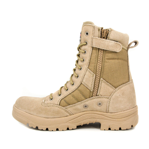 Botas militares del desierto al por mayor de la selva del color arena 