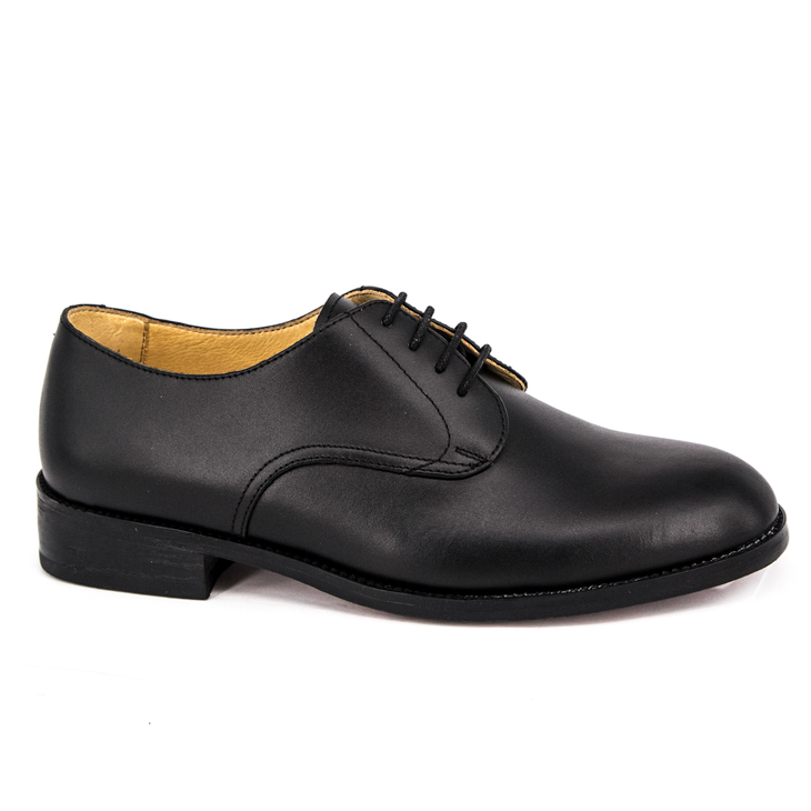 Zapatos de oficina impermeables de piel negra para hombre 1211