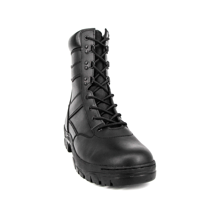 أحذية جلدية بريطانية عتيقة عسكرية من الجلد بالكامل 6277