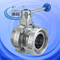 Sanitary thread/nut butterfly valve