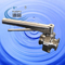 stainless steel sanitary butterfly valve with clamp ends