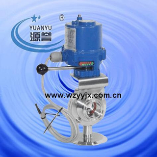 Explosion Proof Electric sanitary Butterfly Valve