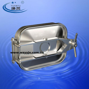 Stainless Steel Square Tank Manhole Cover